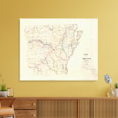 Arkansas Canvas Afdruk (Insitu (Woonkamer))