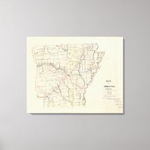 Arkansas Canvas Afdruk