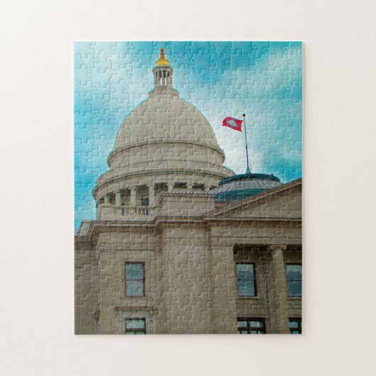 Arkansas Capital Building. Legpuzzel (Verticaal)