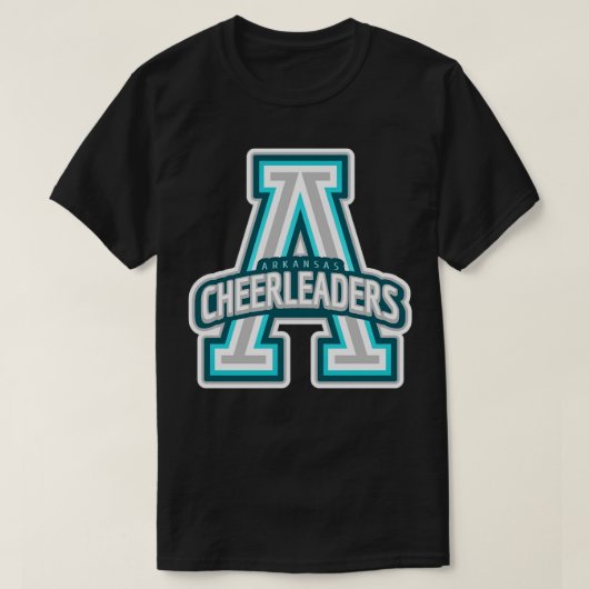 Arkansas Cheerleader T-shirt (Design voorkant)
