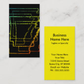 arkansas chill blur visitekaartje (Voorkant / Achterkant)