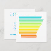 arkansas chill fade kaart (Voorkant / Achterkant)