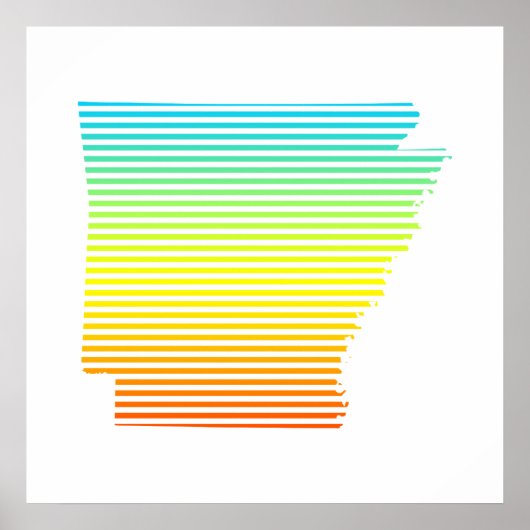 arkansas chill fade poster (Voorkant)