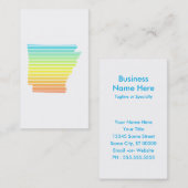 arkansas chill fade visitekaartje (Voorkant / Achterkant)