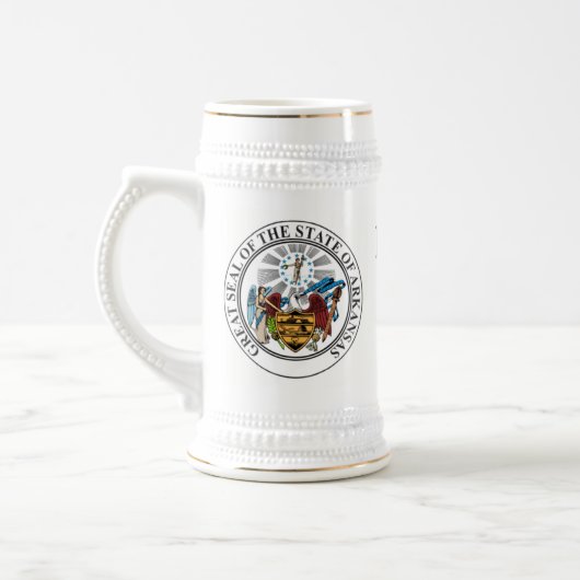 Arkansas De natuurlijke staat Beer Stein Bierpul (Links)