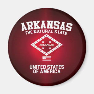 Arkansas De Natuurlijke Staat Magneet