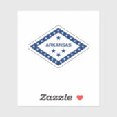 Arkansas Diamant Sticker (Vel)