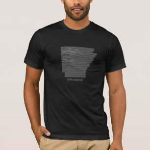 Arkansas Elevation Lines T-shirt