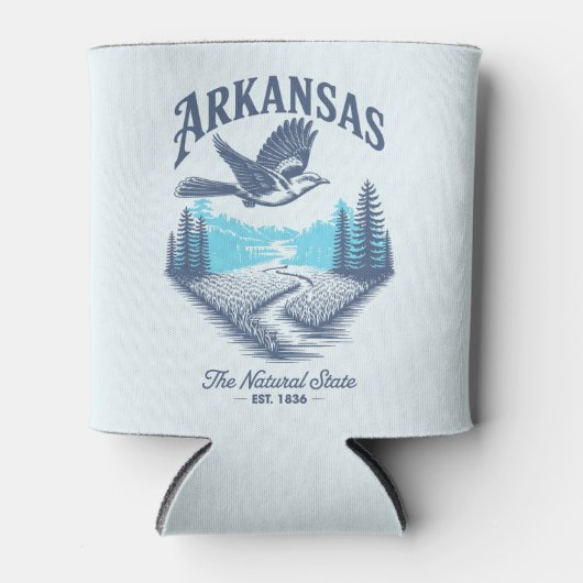 Arkansas – Explore the Wild Side Blikjeskoeler (Voorkant)