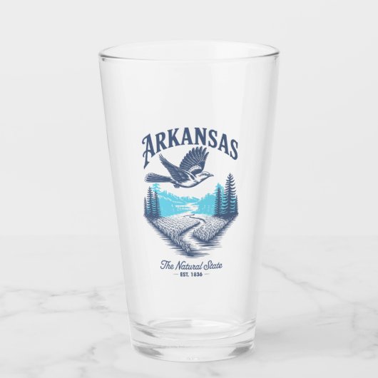 Arkansas – Explore the Wild Side Glas (Voorkant)