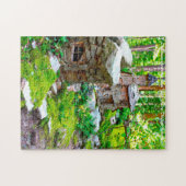 Arkansas Fairy Village. Kerstgroeten Legpuzzel (Horizontaal)