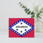 Arkansas Flag Briefkaart (Staand voorkant)