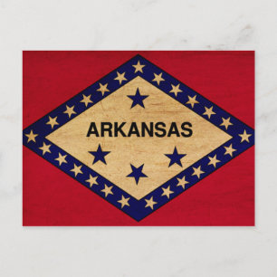 Arkansas Flag Briefkaart
