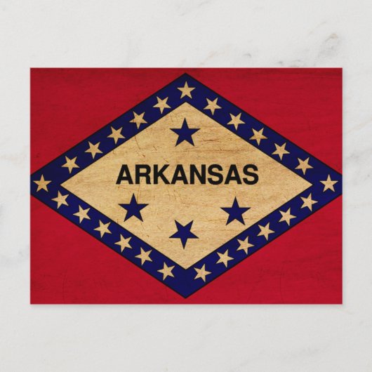 Arkansas Flag Briefkaart (Voorkant)