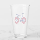Arkansas Flag Cycling Glas (Achterkant)