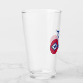 Arkansas Flag Cycling Glas (Rechts)