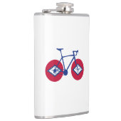 Arkansas Flag Cycling Heupfles (Rechts)