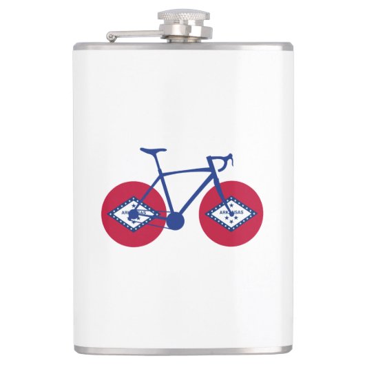 Arkansas Flag Cycling Heupfles (Voorkant)