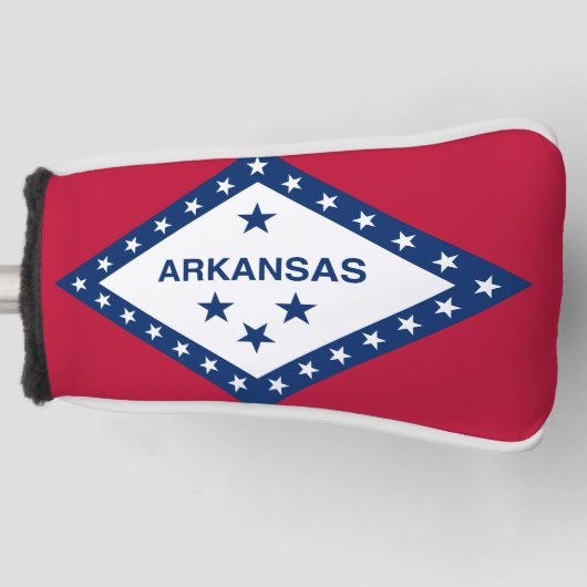 ARKANSAS FLAG GOLFHEADCOVER (Voorkant)