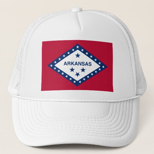 ARKANSAS FLAG TRUCKER PET (Voorkant)
