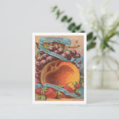 Arkansas fruit  adverteren briefkaart (Staand voorkant)