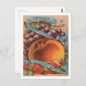 Arkansas fruit  adverteren briefkaart (Voorkant / Achterkant)