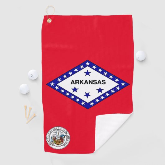 Arkansas Golfhanddoek (Insitu)