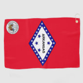 Arkansas Golfhanddoek (Horizontaal)