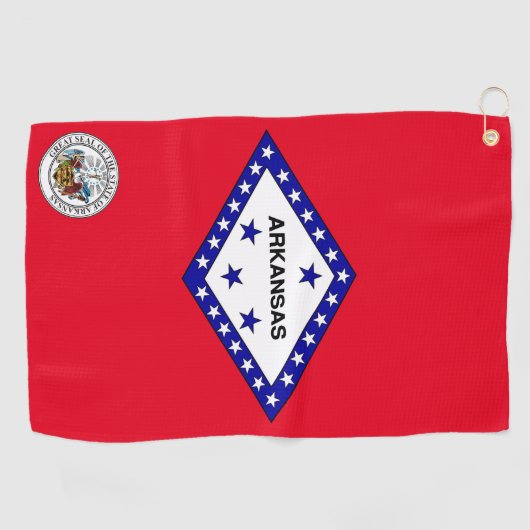 Arkansas Golfhanddoek (Horizontaal)
