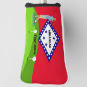 Arkansas Golfheadcover (Draai 90)