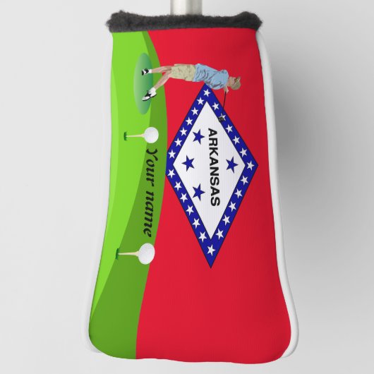 Arkansas Golfheadcover (Draai 90)