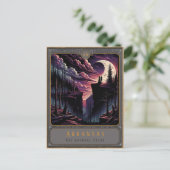 Arkansas | Gotische kunst Briefkaart (Staand voorkant)