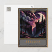 Arkansas | Gotische kunst Briefkaart (Voorkant / Achterkant)