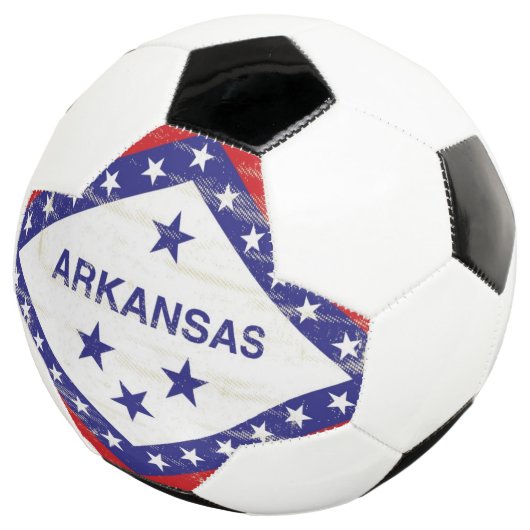 Arkansas grunge Flag Voetbal (Drie kwart)