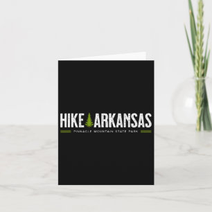 Arkansas Hike Pinnacle Mountain State Park Retro G Kaart