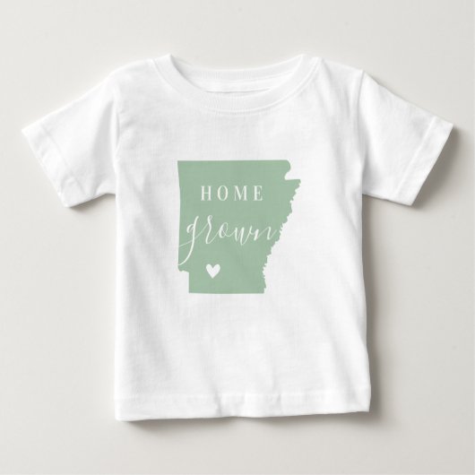 Arkansas Home Grown | Bewerkbare kleuren State Map (Voorkant)