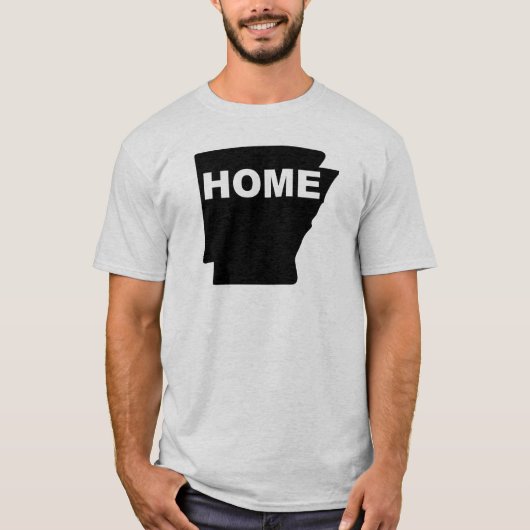 Arkansas Home weg van de staat T-Shirt T - shirts (Voorkant)