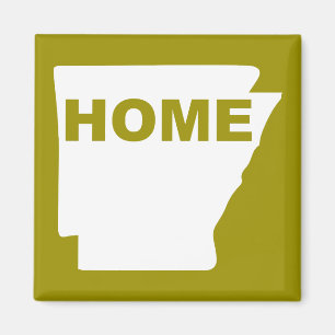 Arkansas Home weg van State Fridge Magnet