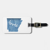 Arkansas Home Wood Grain Bagagelabel (Voorkant horizontaal)