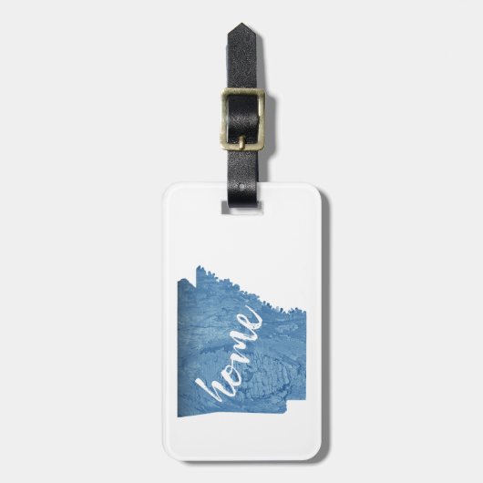 Arkansas Home Wood Grain Bagagelabel (Voorkant verticaal)