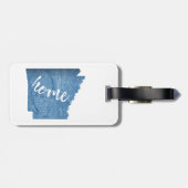 Arkansas Home Wood Grain Bagagelabel (Achterkant horizontaal)