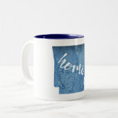 Arkansas Home Wood Grain Tweekleurige Koffiemok (Voorkant links)