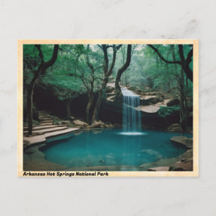 Arkansas Hot Springs National Park Vintage reizen Briefkaart