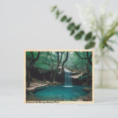 Arkansas Hot Springs National Park Vintage reizen Briefkaart (Staand voorkant)