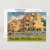 Arkansas, Hotel Mountainaire Briefkaart (Voorkant / Achterkant)