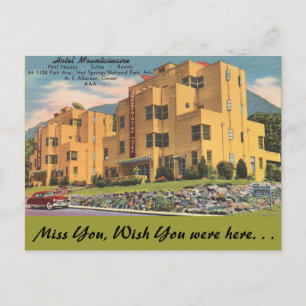 Arkansas, Hotel Mountainaire Briefkaart