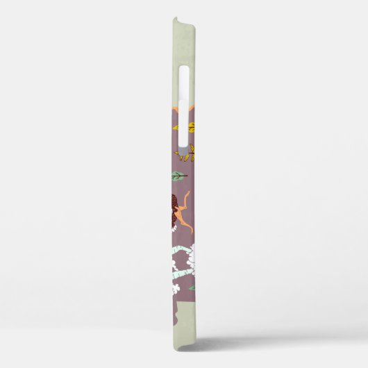 Arkansas Illustrated: Verenigde Staten Reiskaart Case-Mate iPhone Case (Achterkant / Links)