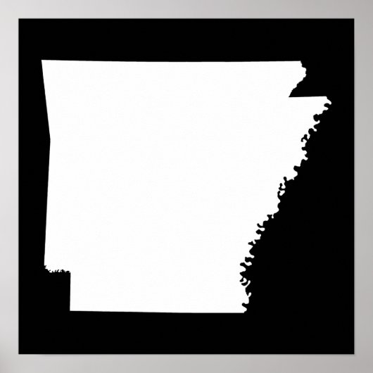 Arkansas in het wit poster (Voorkant)