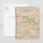 Arkansas, Indiaas Territorium Briefkaart (Voorkant / Achterkant)