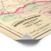 Arkansas, Indiaas Territorium Poster (Hoek)